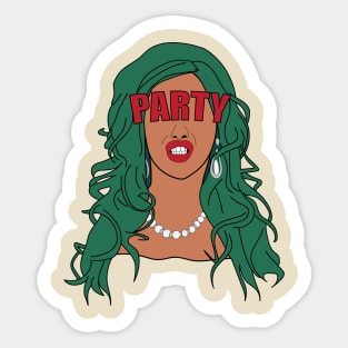 PARTY Sticker